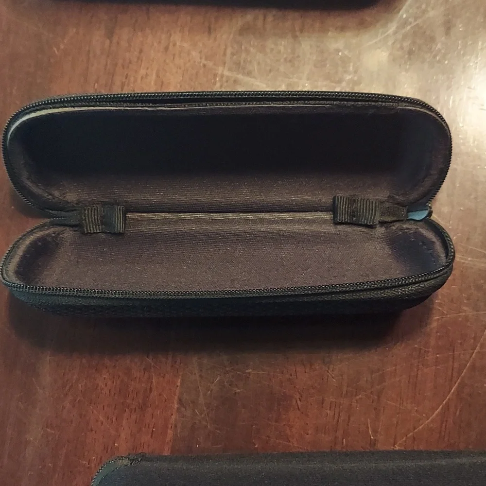 Semi-Rigid Eyeglasses Case (5) Plus 1.0 Reading Glasses Clear NWOT/NWT - Picture 4 of 7